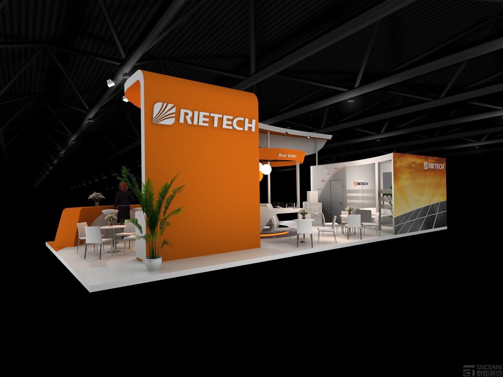 RIETECH榮德太陽(yáng)能展臺(tái)設(shè)計(jì)