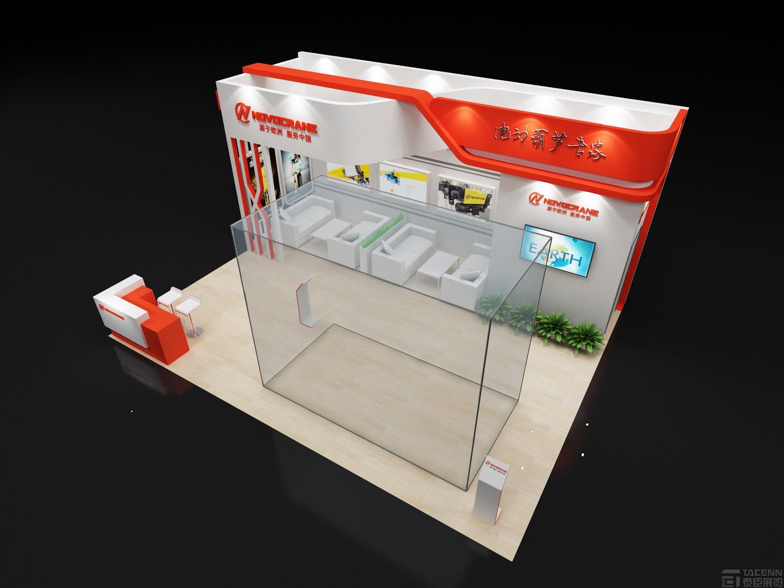 諾威起重展臺設(shè)計方案