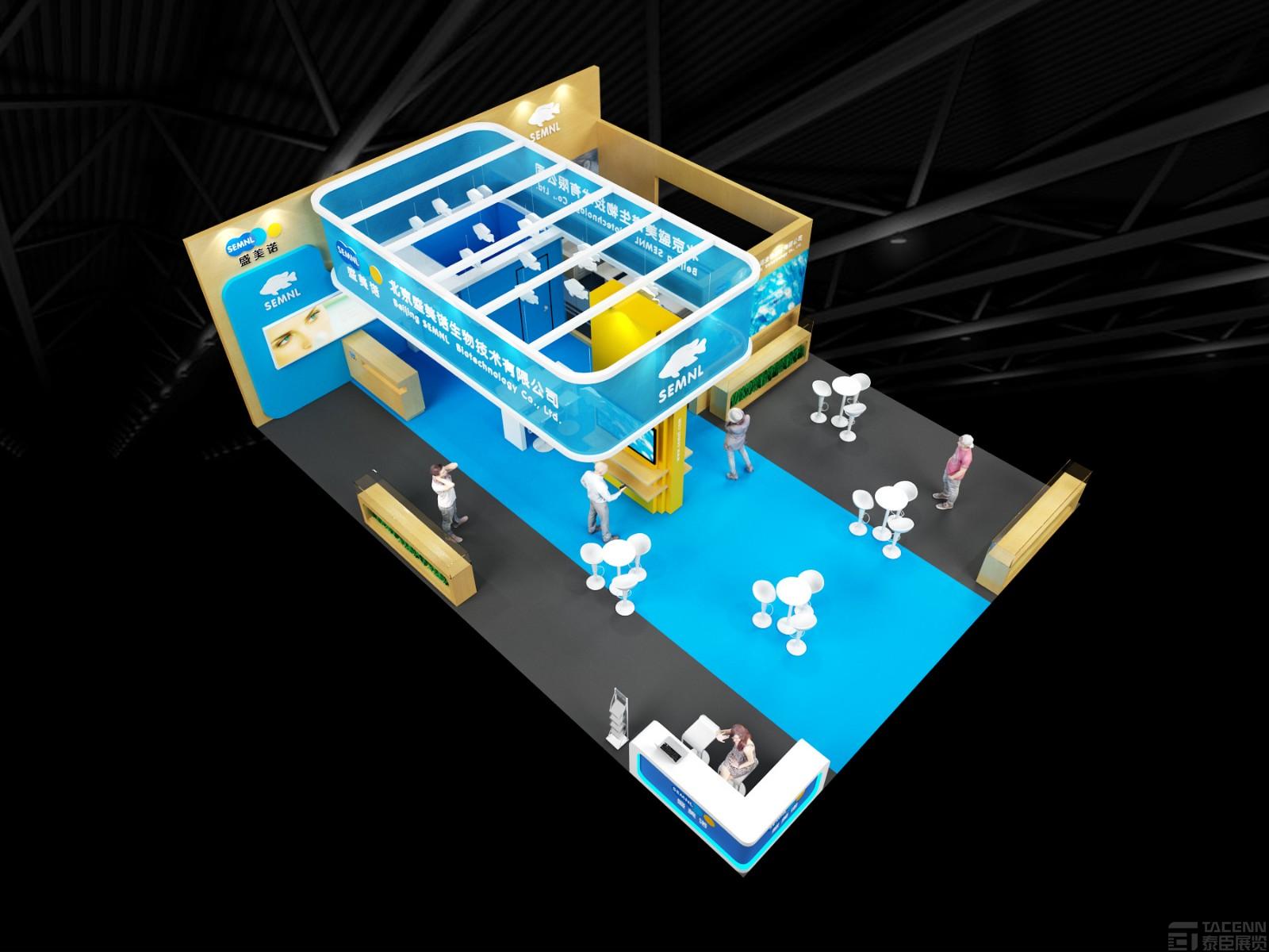 盛美諾展臺設(shè)計(jì)方案