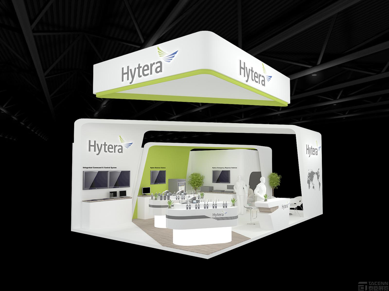 海能達Hytera展臺設(shè)計方案